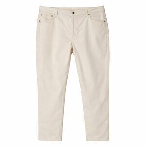 DENIM 24/7 Cream Jeans Plus Size 24W